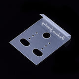 Display Til Øreringe Og Ørestikkere (37x30mm) 100 Stk - Uniq Perler - 8710725850