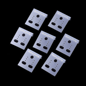 Display für Ohrringe und Ohrstecker (37x30mm) 100 Stück - Uniq Perler - 8710725850
