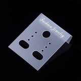 Display Til Øreringe Og Ørestikkere (37x30mm) 100 Stk - Uniq Perler - 8710725850