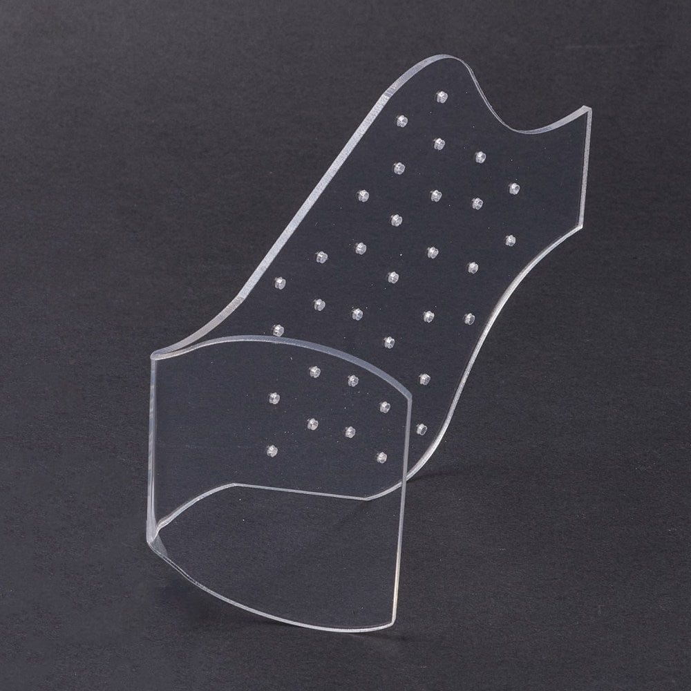 Display Til Ørestikkere – Klar Akryl (13,5x10x5,2cm) - Uniq Perler - 127754