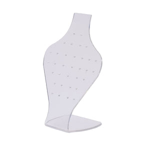 Display für Ohrstecker – Klarer Acryl (13,5x10x5,2cm) - Uniq Perler - 127754
