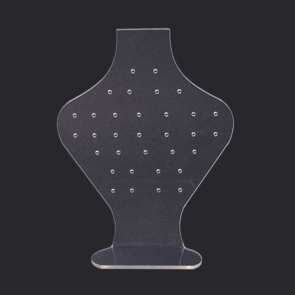 Display Til Ørestikkere – Klar Akryl (13,5x10x5,2cm) - Uniq Perler - 127754