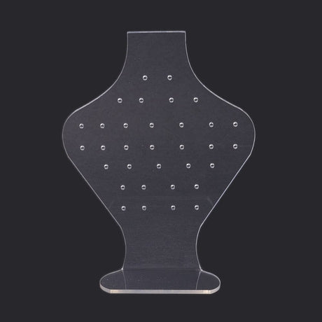 Display Til Ørestikkere – Klar Akryl (13,5x10x5,2cm) - Uniq Perler - 127754