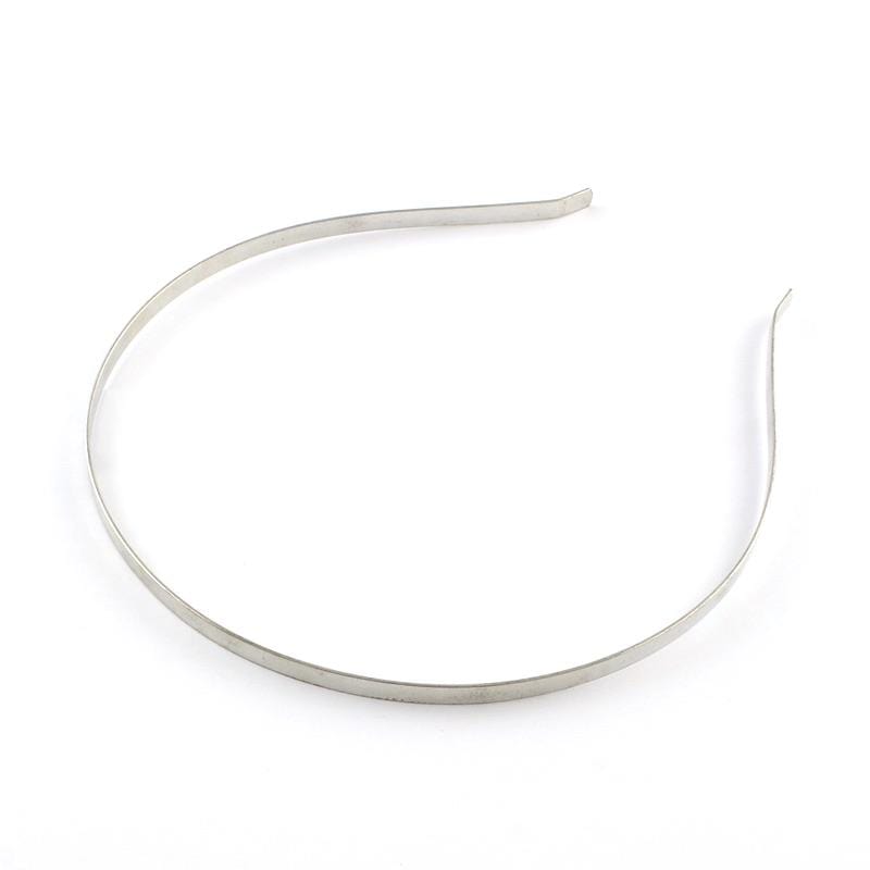 DIY Hårbøjle – Platinium, 5 Stk - Uniq Perler - 0000004893