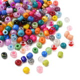 DIY Kasse Med Seed Beads, Bogstaver, Vedhæng M.M. - Uniq Perler - 38694