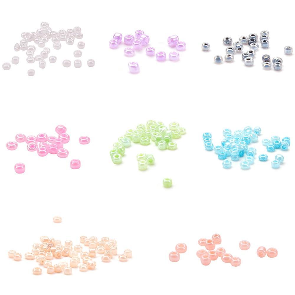 DIY Sæt - Glas Seed Beads (3mm) - Uniq Perler - 0000013079