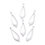 Dråbeformet Mellemled, Langtidsholdbar Belægning, 30x10mm - Uniq Perler - 0000013494, 170453845673918656546849