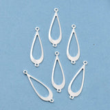 Dråbeformet Mellemled, Langtidsholdbar Belægning, 30x10mm - Uniq Perler - 0000013494, 170453845673918656546849