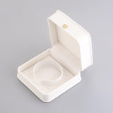 Eksklusiv Smykkeæske – Hvid (9,6x9,6x5,3cm) - Uniq Perler - 203764