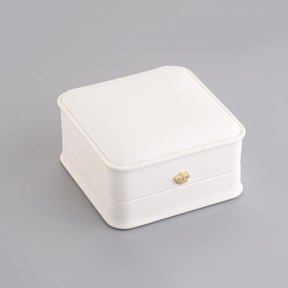 Exclusive Jewelry Box – White (9.6x9.6x5.3cm) - Uniq Perler - 203764