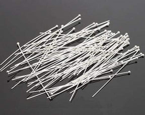 Extra Long Head Pins with Round Head (0.6x70mm), 25 pcs - Uniq Perler - 360371