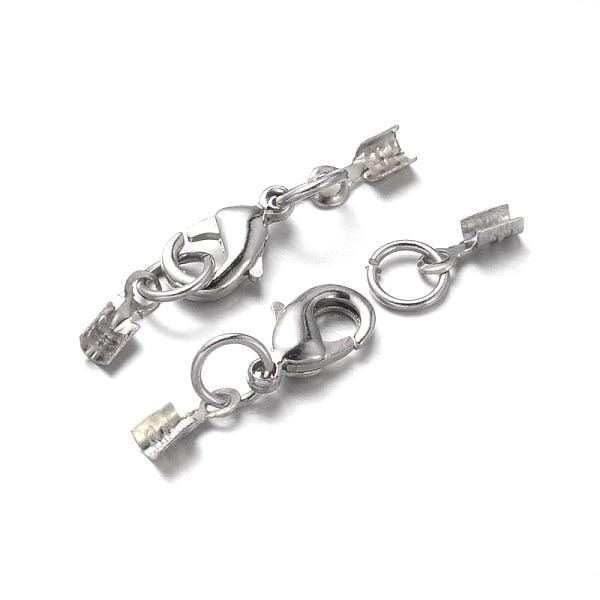 Endestykker Med Lås, 26x5mm - Uniq Perler - 0000002424, 1177092456799968181830