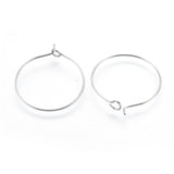 Enkle Creoler - Stål (30x25mm) - Uniq Perler - 764247, 074815345698912386017843