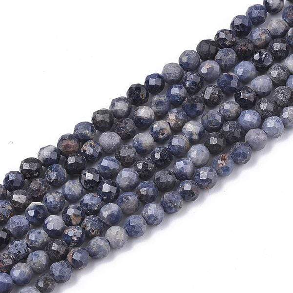 Facetteret Safir – Grade A, Blå Nuancer (3mm) - Uniq Perler - 0000002362