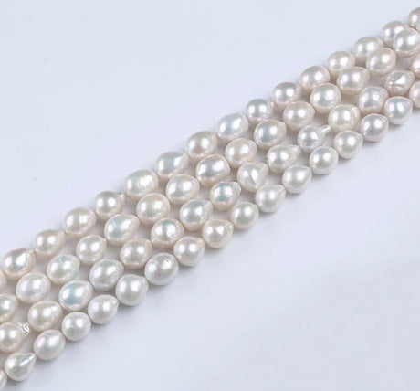 Ferskvandsperler - Barok, Grade AA (11 - 12mm), 1 Stk - Uniq Perler - 754567