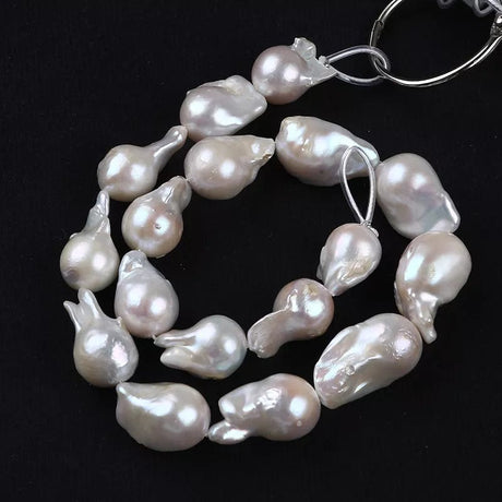 Ferskvandsperler – Barok, Grade AA (15 - 20mm) - Uniq Perler - 0000013590