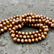 Ferskvandsperler – Brun/Bronze, Grade AA (4 - 5mm) - Uniq Perler - 26374500644