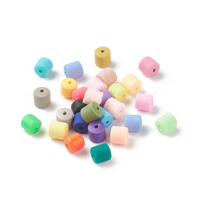 Fimo Beads – Color Mix (6.5x6mm) 100 pcs - Uniq Perler - 3254643546