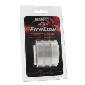 Fireline Nylon Wire – Crystal Clear, (0,12/0,14/0,16mm, 3x13,7m) - Uniq Perler - 0000006841, 790524338436, 0790524338436