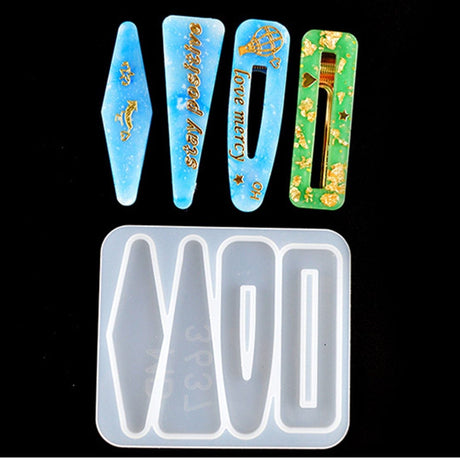 Form Til Støbning Af Hårspænder (70 - 76mm) - Uniq Perler - 0000008066