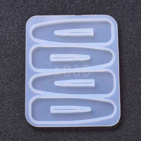 Form Til Støbning Af Hårspænder (80 - 98mm) - Uniq Perler - 725392