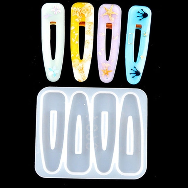 Form Til Støbning Af Hårspænder (80 - 98mm) - Uniq Perler - 725392