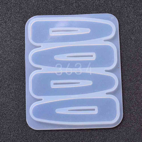 Form Til Støbning Af Hårspænder (80 - 98mm) - Uniq Perler - 725392