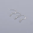 Fransk Ørekrog I Sterling Sølv - Uniq Perler - 0000010986