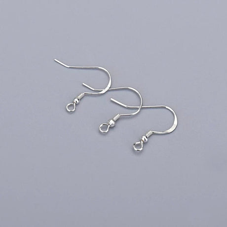 Fransk Ørekrog I Sterling Sølv - Uniq Perler - 0000010986