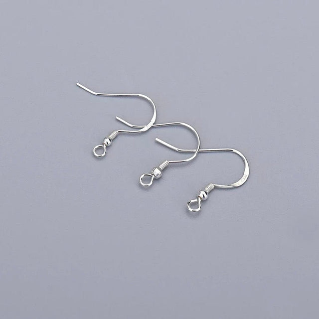 Fransk Ørekrog I Sterling Sølv - Uniq Perler - 0000010986