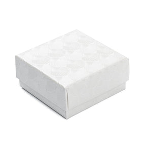 Gaveæsker - Duset Hvid (7,5x7,5x3,6cm), 6 Stk - Uniq Perler - 845532