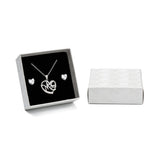 Gaveæsker - Duset Hvid (7,5x7,5x3,6cm), 6 Stk - Uniq Perler - 845532