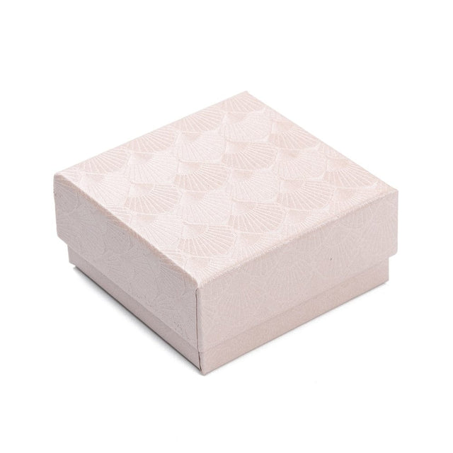 Gaveæsker, Duset Rosa (7,5x7,5x3,6cm), 6 Stk - Uniq Perler - 311346