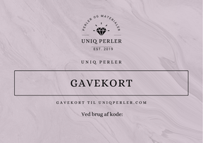Gavekort - Uniq Perler - 0000013573