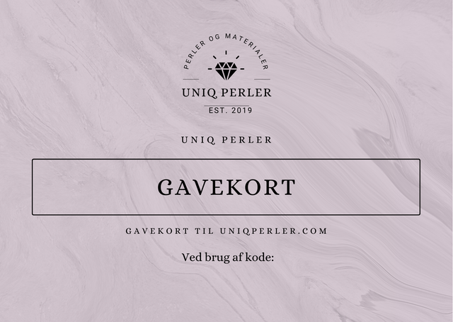 Gavekort - Uniq Perler - 0000013573