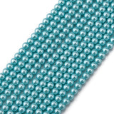 Glasperler, Mint Grøn, 4mm - Uniq Perler - 136829345673913174849849,
