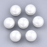 Glasperler, Perlemors Effekt, Topboret/Anboret, 8mm - Uniq Perler - 0000005547