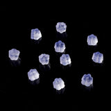 Gummi Bagstopper I Kasse - (4x4mm), Ca. 500 stk - Uniq Perler - 0000013329