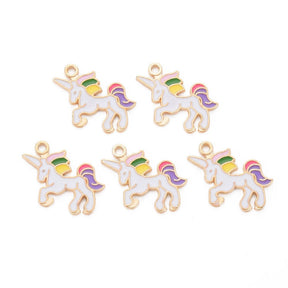 Pferde Anhänger, Pastellfarben, 10 Stück - Uniq Perler - 456658865
