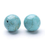 Howlit Perler, Turkis, Topboret/Anboret, 10mm - Uniq Perler - 0000004129, 130712945678411829620853