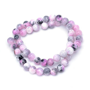 Jade, Pink Color Mix,(6mm) - Uniq Perler - 4348419101
