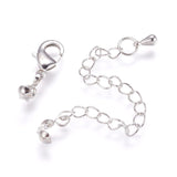 Kædeforlænger Med Karabin Lås Og Låsehoved, Langtidsholdbar, (12x6x2,5mm) - Uniq Perler - 586942