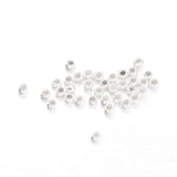 Klemmeperler - Forsølvet (1,5mm, 100 Stk) - Uniq Perler - 177849