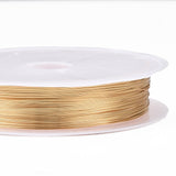 Kobber Wire – Langtidsholdbar Forgyldning (0,3mm, 15,6m) - Uniq Perler - 46753356