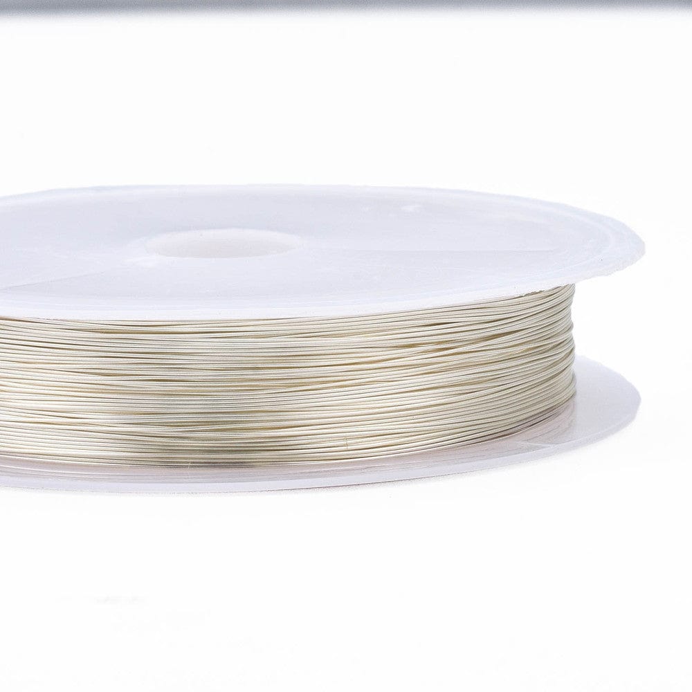 Kobber Wire – Langtidsholdbar Forsølvning (0,3mm, 15,6m) - Uniq Perler - 1600636842