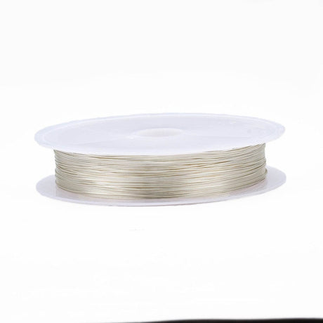 Kobber Wire – Langtidsholdbar Forsølvning (0,3mm, 15,6m) - Uniq Perler - 1600636842