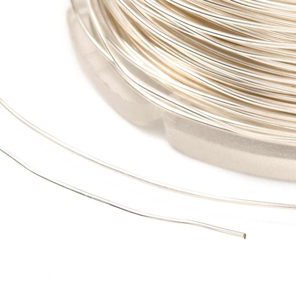 Kobber Wire – Langtidsholdbar Forsølvning (0,4mm, 20m) - Uniq Perler - 0000011256