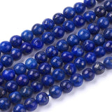 Lapis Lazuli, Blå,(3mm) - Uniq Perler - 161579