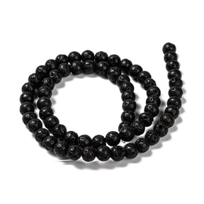 Lava Perler - Sort (6mm) - Uniq Perler - 0000001677