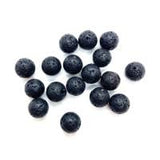 Lava Perler Top/Anboret (5 - 6mm, 10 stk) - Uniq Perler - 4773485933